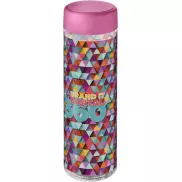 H2O Active® Vibe 850 ml screw cap water bottle, biały, różowy
