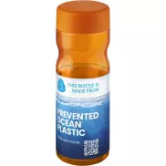H2O Active® Eco Base 650 ml screw cap water bottle, pomarańczowy