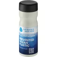 H2O Active® Eco Base 650 ml screw cap water bottle, biały, czarny