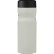 H2O Active® Eco Base 650 ml screw cap water bottle, biały, czarny