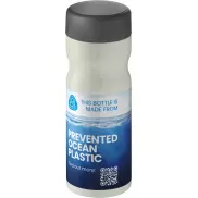 H2O Active® Eco Base 650 ml screw cap water bottle, biały, szary