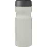 H2O Active® Eco Base 650 ml screw cap water bottle, biały, szary