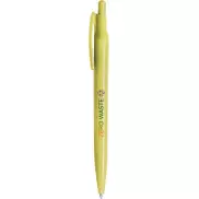 Alessio długopis z plastiku PET z recyclingu, zielony