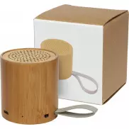 Bambusowy głośnik Bluetooth® Lako , piasek pustyni