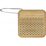 Bambusowy głośnik Bluetooth® Arcana, piasek pustyni