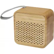 Bambusowy głośnik Bluetooth® Arcana, piasek pustyni