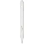 Długopis Terra z plastiku z kukurydzy, biały
