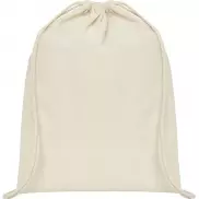 Plecak Oregon wykonany z bawełny o gramaturze 140 g/m² ze sznurkiem ściągającym, piasek pustyni