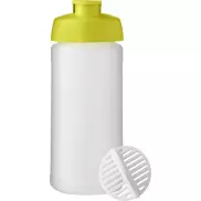 Shaker Baseline Plus o pojemności 500 ml, zielony, biały