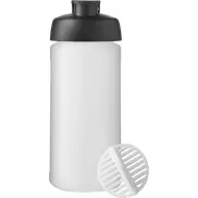 Shaker Baseline Plus o pojemności 500 ml, czarny, biały