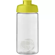 Shaker H2O Active Bop o pojemności 500ml, zielony, biały
