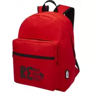 Retrend plecak z tworzywa RPET, czerwony