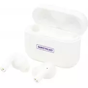 Automatycznie parujące się prawidziwie bezprzewodowe słuchawki douszne Braavos 2, biały