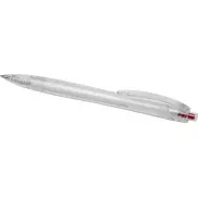 Honua długopis z plastiku PET z recyklingu , czerwony, biały