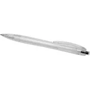 Honua długopis z plastiku PET z recyklingu , czarny, biały