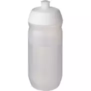 Bidon HydroFlex™ Clear o pojemności 500 ml, biały