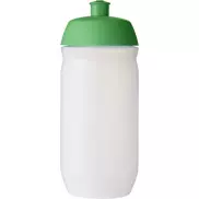 Bidon HydroFlex™ Clear o pojemności 500 ml, zielony, biały