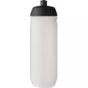 Bidon HydroFlex™ Clear o pojemności 750 ml, czarny, biały