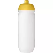 Bidon HydroFlex™ o pojemności 750 ml, żółty, biały