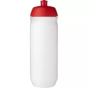 Bidon HydroFlex™ o pojemności 750 ml, czerwony, biały