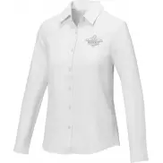 Pollux koszula damska z długim rękawem  , xs, biały