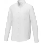 Pollux koszula męska z długim rękawem , xs, biały