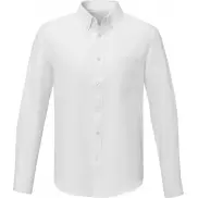 Pollux koszula męska z długim rękawem , l, biały