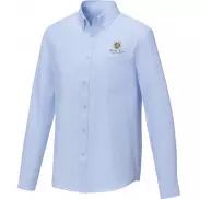 Pollux koszula męska z długim rękawem , l, niebieski