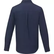 Pollux koszula męska z długim rękawem , 3xl, niebieski
