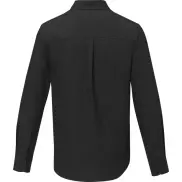 Pollux koszula męska z długim rękawem , xs, czarny