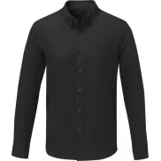 Pollux koszula męska z długim rękawem , 2xl, czarny