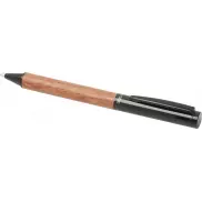 Timbre długopis z drewna, czarny, brazowy