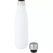 Cove Izolowana próżniowo butelka ze stali nierdzewnej o pojemności 500 ml, biały