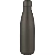 Cove Izolowana próżniowo butelka ze stali nierdzewnej o pojemności 500 ml, szary