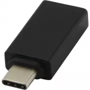 Aluminiowa przejściówka z USB-C na USB-A 3.0 ADAPT, czarny