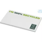 Karteczki samoprzylepne z recyklingu o wymiarach 127 x 75 mm Sticky-Mate®, 50 pages, biały