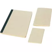 3-częściowy, biurowy zestaw upominkowy Verde z papieru z trawy, żółty