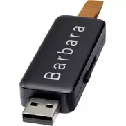 Gleam 4 GB pamięć USB z efektami świetlnymi, czarny