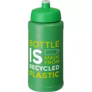 Baseline 500 ml butelka sportowa z recyklingu, zielony