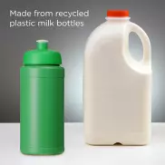 Baseline 500 ml butelka sportowa z recyklingu, zielony