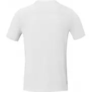 Borax luźna koszulka męska z certyfikatem recyklingu GRS, xs, biały