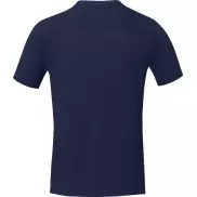Borax luźna koszulka męska z certyfikatem recyklingu GRS, s, niebieski