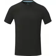 Borax luźna koszulka męska z certyfikatem recyklingu GRS, xs, czarny