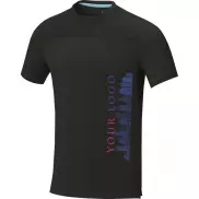 Borax luźna koszulka męska z certyfikatem recyklingu GRS, 2xl, czarny