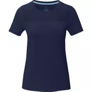 Borax luźna koszulak damska z certyfikatem recyklingu GRS, m, niebieski