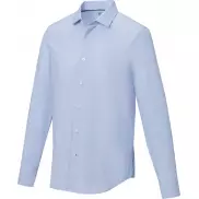 Cuprite męska organiczna koszulka z długim rękawem z certyfikatem GOTS, xs, niebieski