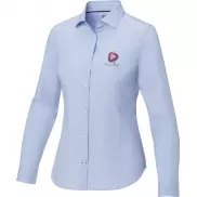Cuprite damska organiczna koszulka z długim rękawem z certyfikatem GOTS, s, niebieski