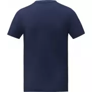 Koszulka męska Somoto z krótkim rękawem i kołnierzem w serek , xs, niebieski