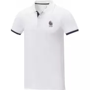 Męska koszulka polo duotone Morgan z krótkim rękawem, xs, biały