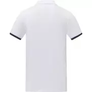 Męska koszulka polo duotone Morgan z krótkim rękawem, xs, biały
